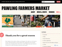 Tablet Screenshot of pawlingfarmersmarket.org